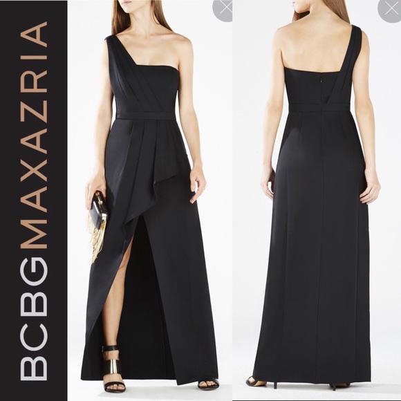 BCBGMaxAzria Dresses & Skirts - 🆕 BCBGMaxAzria Kristine One Shoulder Gown Dress 6
